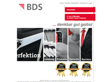 Tablet Screenshot of bds.de